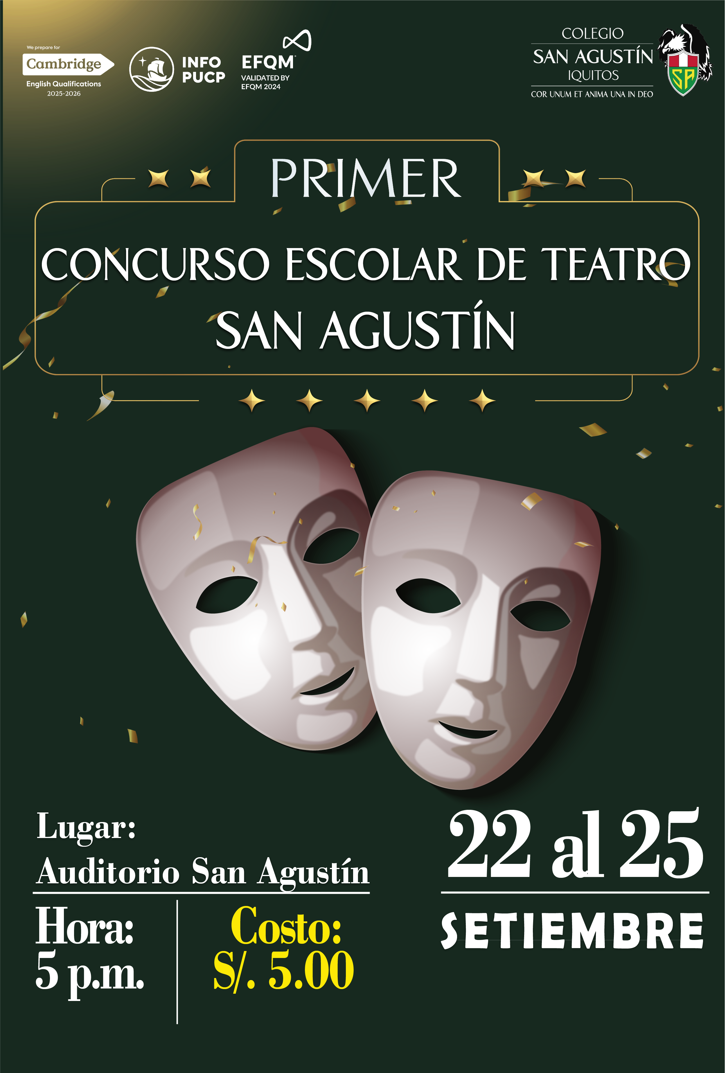 Imagen de I Concurso Escolar de Teatro San Agustín